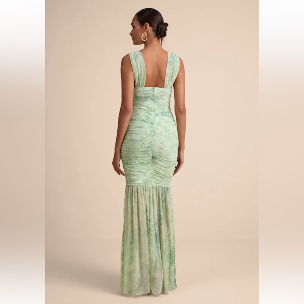 Brand new Lulu's Mint Green Maxi Dress - Picture 3 of 4